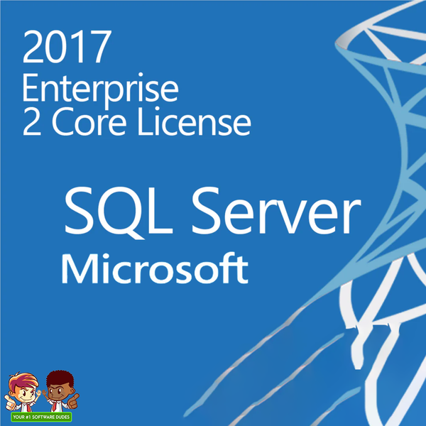 SQL Server 2017 Enterprise - 2 Core License