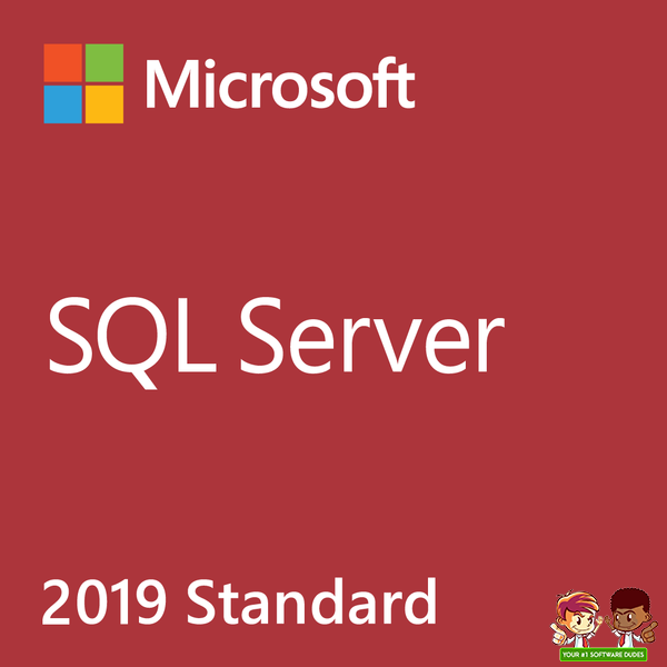 Microsoft SQL Server 2019 Standard + 10 CAL's | Retail License | Download