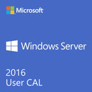 Microsoft Windows Server 2016 5 Remote Desktop USER CAL's (No Server License Included) - Retail License