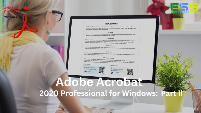 Adobe Acrobat 2020 Professional for Windows: Part II