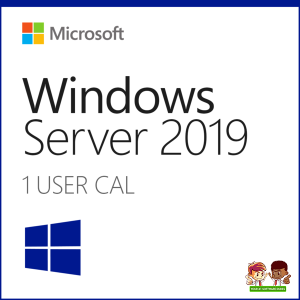 Microsoft Windows Server 2019 | 5 User CAL | Retail Pack | Commercial use