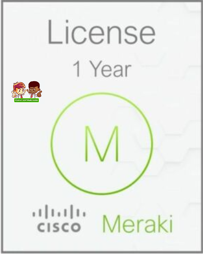 Cisco Meraki MX64W 1 Year Advanced Security License & Support LIC-MX64W-SEC-1YR