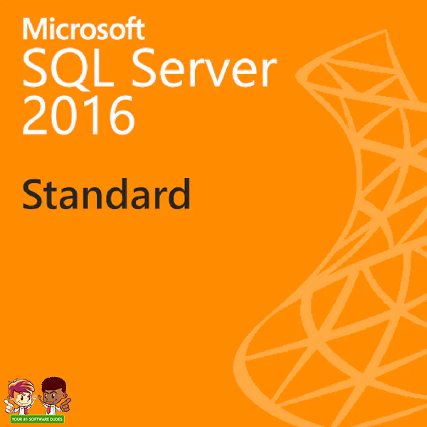 Microsoft SQL Server 2016 Standard | Retail License | Download | PN: 228-10602