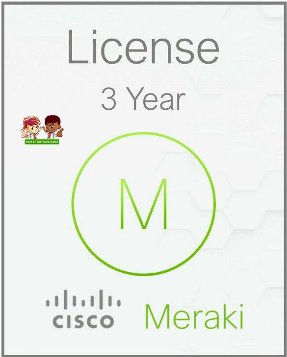 Cisco Meraki MS350-24 3 Year Enterprise License & Support LIC-MS350-24-3YR