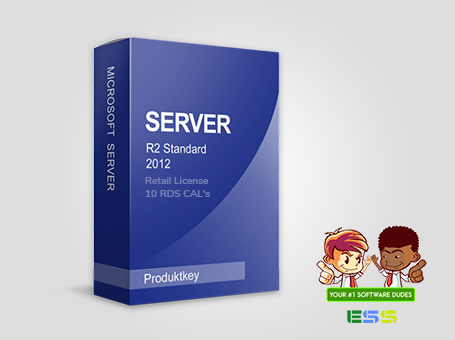 Microsoft Windows Server 2012r2 Standard | Retail License | Instant Download + 10 RDS CAL's