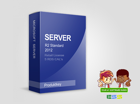 Microsoft Windows Server 2012r2 Standard | Retail License | Instant Download + 5 RDS CAL's