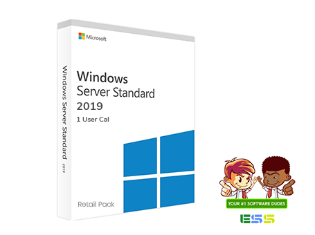 Microsoft Windows Server 2019 Single User CAL | Retail Pack | Commercial use