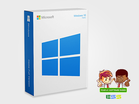 Microsoft Windows 10 Home 64-bit (OEM Software)