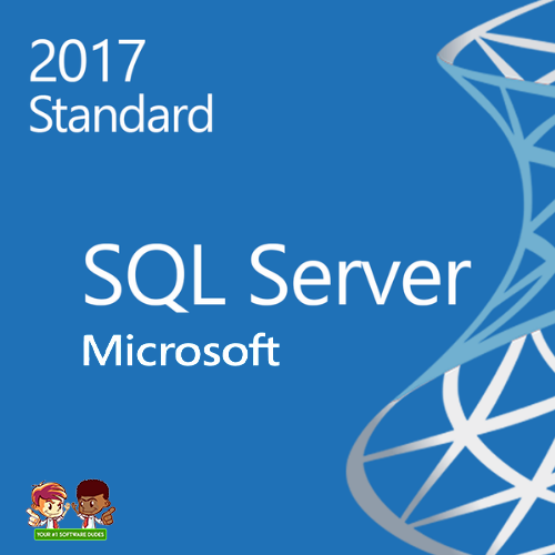 Microsoft SQL Server 2017 Standard + 10 CALs | Retail License