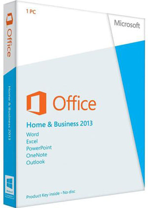 Microsoft Office Home And Business 2013 | Commercial use | Retail box for PC - Enterprises Software Solutions