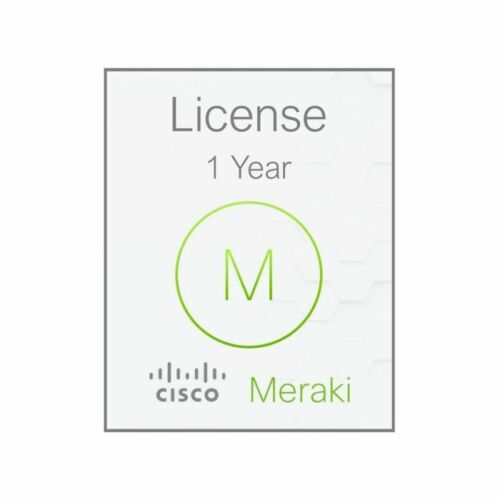 Cisco Meraki MX60 1 Year Advanced Security License and Support LIC-MX60-SEC-1YR