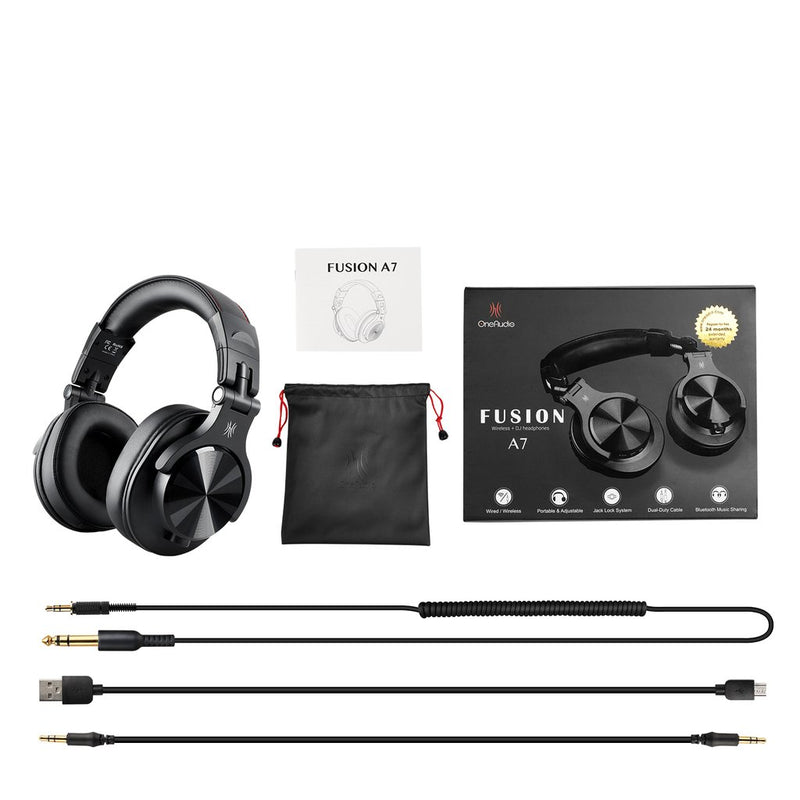 OneOdio A70 BLUETOOTH & WIRED HEADPHONES (BLACK) USA Stock