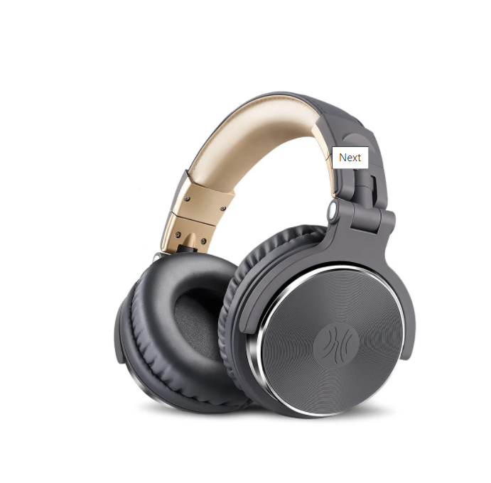ONEODIO® PRO 10 STUDIO DJ HEADPHONES(GREY)