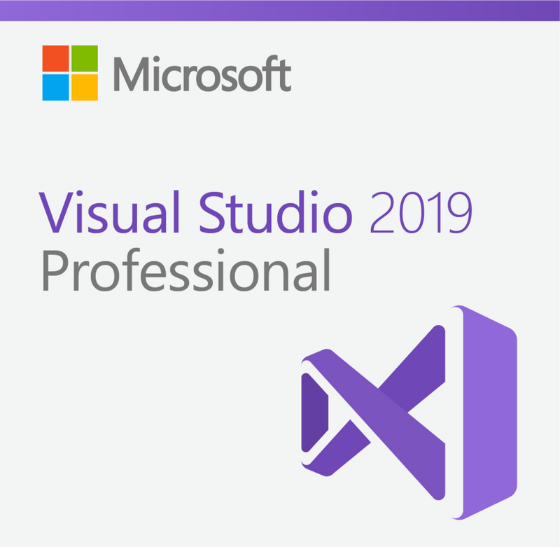 Microsoft Visual Studio 2019 Professional - 1 User License | Open License
