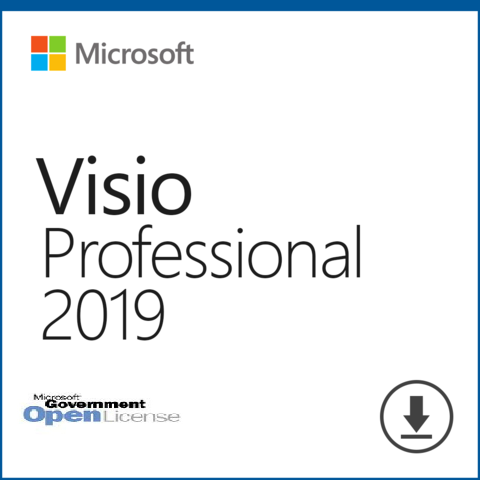 Microsoft Visio 2019 Professional | Open License for Govt | PN: D87-07515 | - Enterprises Software Solutions
