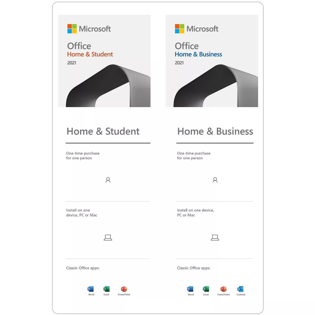 Microsoft Office 2021 Home & Business | Instant Download - PC/MAC OSX
