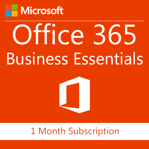 Microsoft Office 365 Business Essentials | 1 user/1 month | Technical support included | 5 Devices - Enterprises Software Solutions