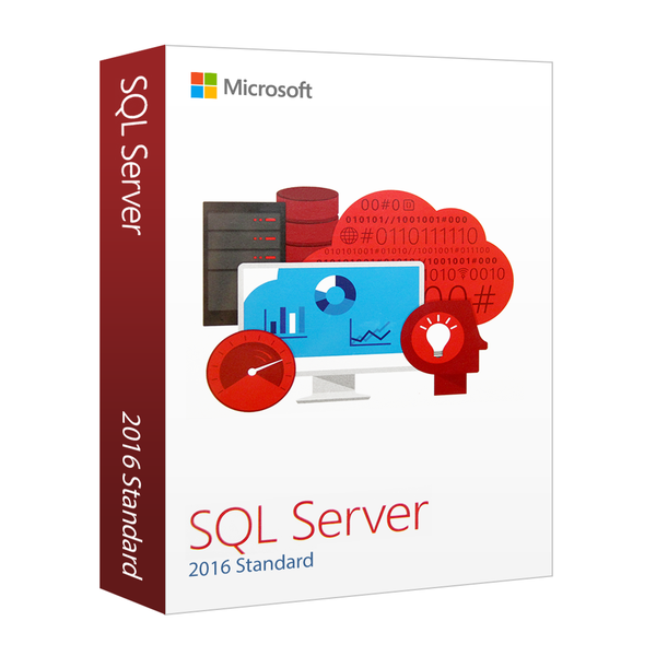 Microsoft SQL Server 2016 Standard + 10 CAL's - Instant Download - Enterprises Software Solutions