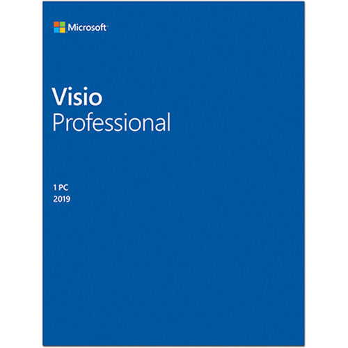 Microsoft Visio 2019 Professional | Full Retail ESD | Instant Download | PN: D87-07425 | - Enterprises Software Solutions