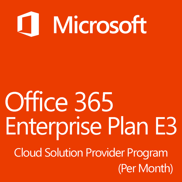 Microsoft Office 365 (Plan E3) | 1 Month Subscription | CSP License | - Enterprises Software Solutions