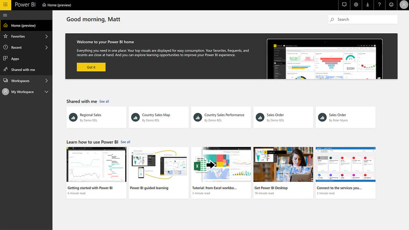 Power BI Pro - Enterprises Software Solutions