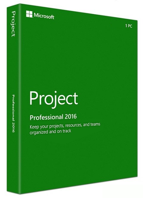 Microsoft Project Professional 2016 (English) | 32/64bit
