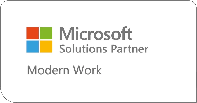Microsoft Solutions Partner for Modern Work